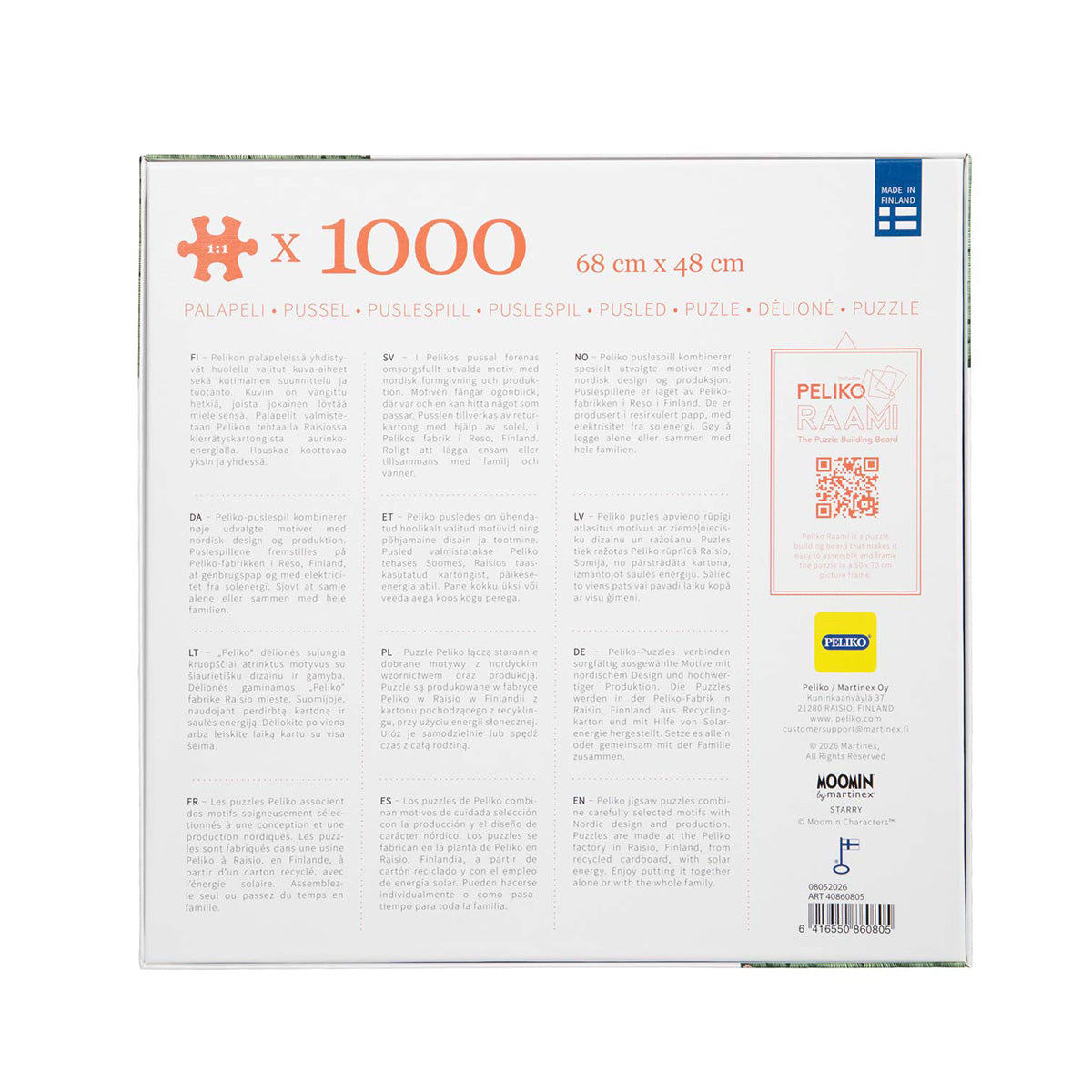 Palapeli 1000 palaa Tähtikirkas