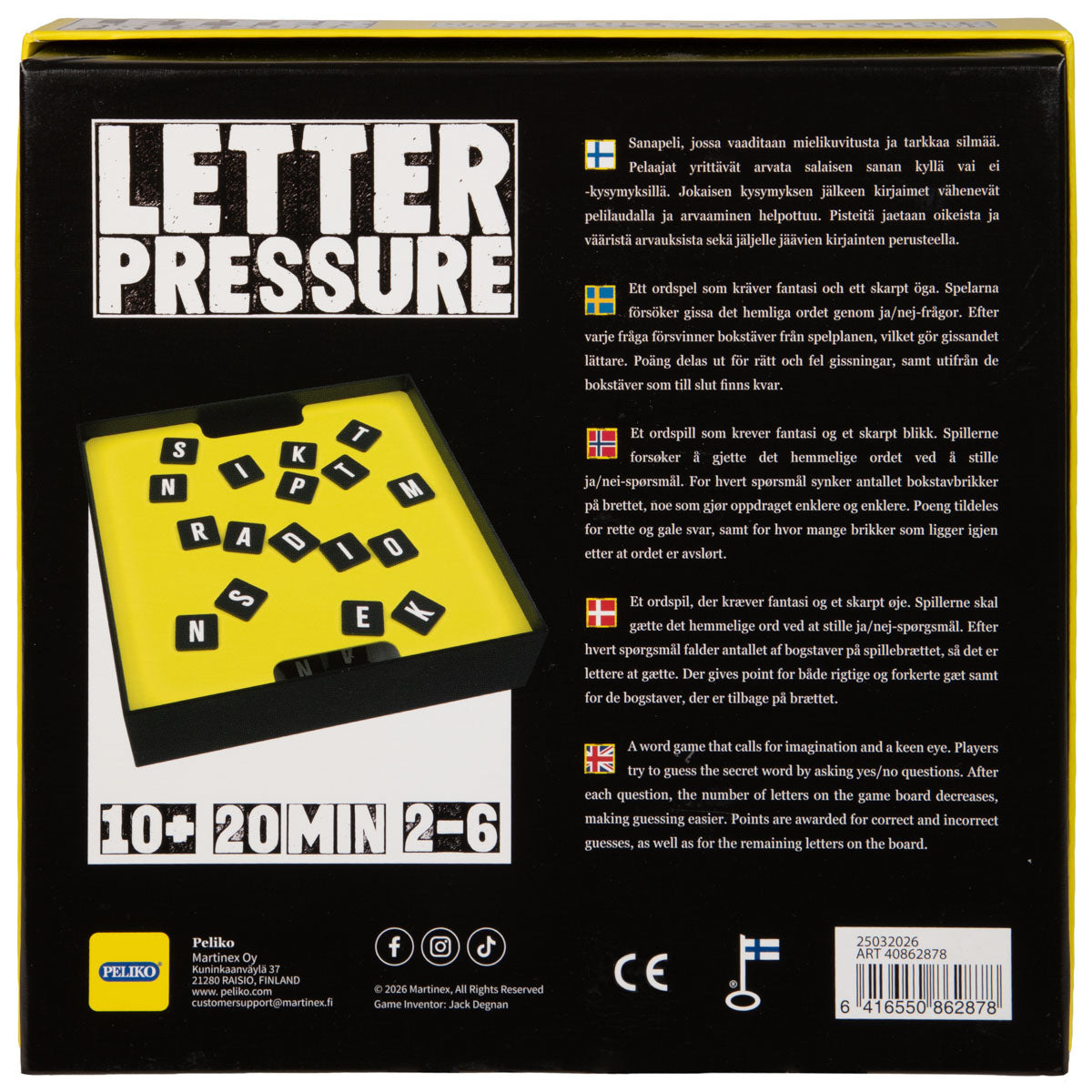 Letter Pressure