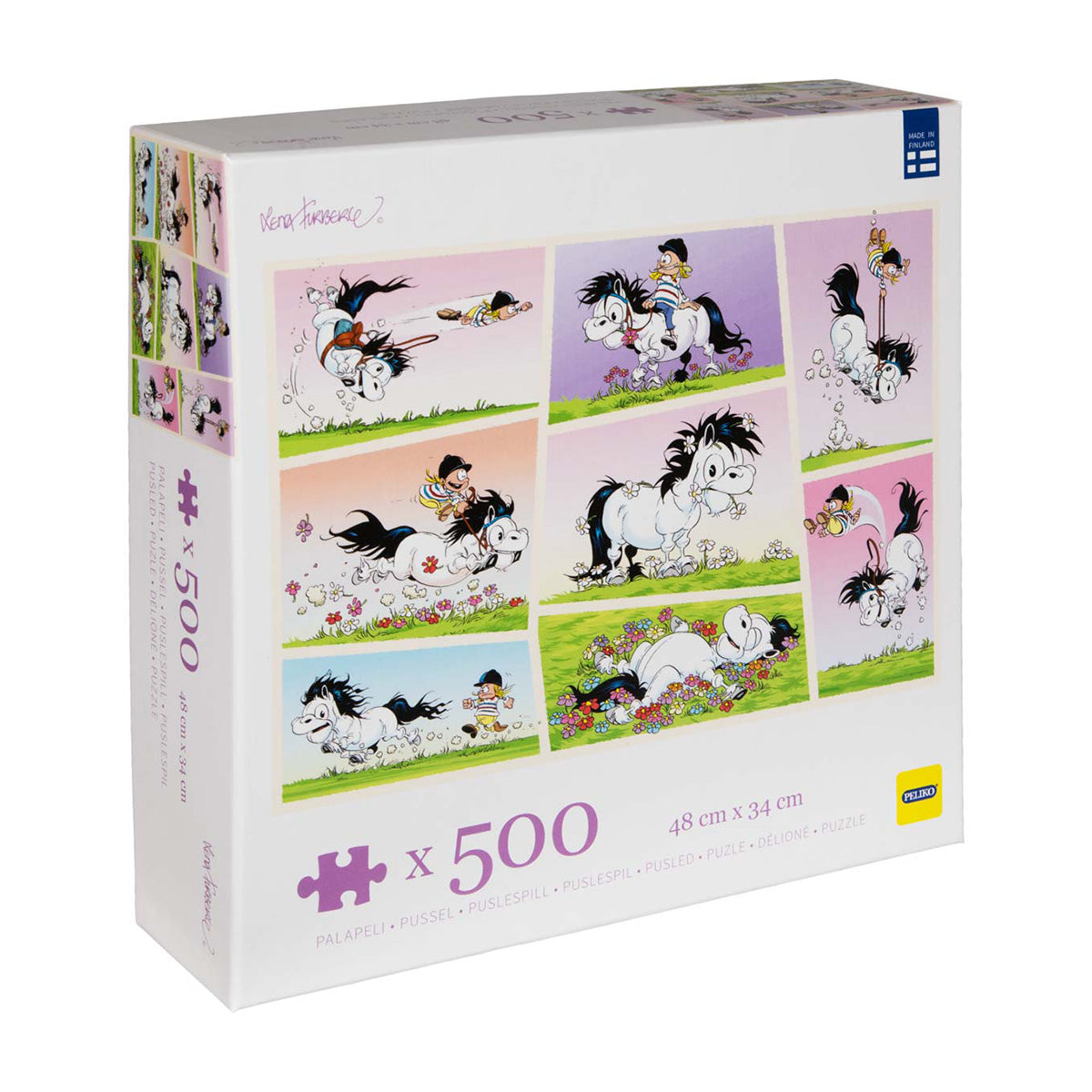 Palapeli 500 palaa Polle-kollaasi