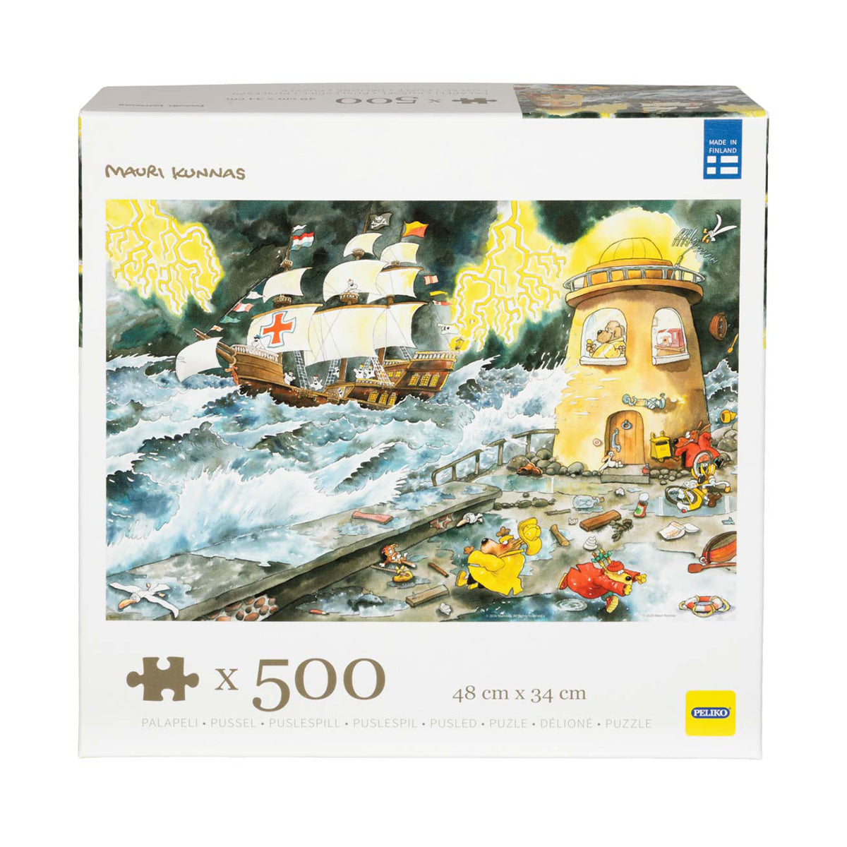 Palapeli 500 palaa Hui Kauhistus
