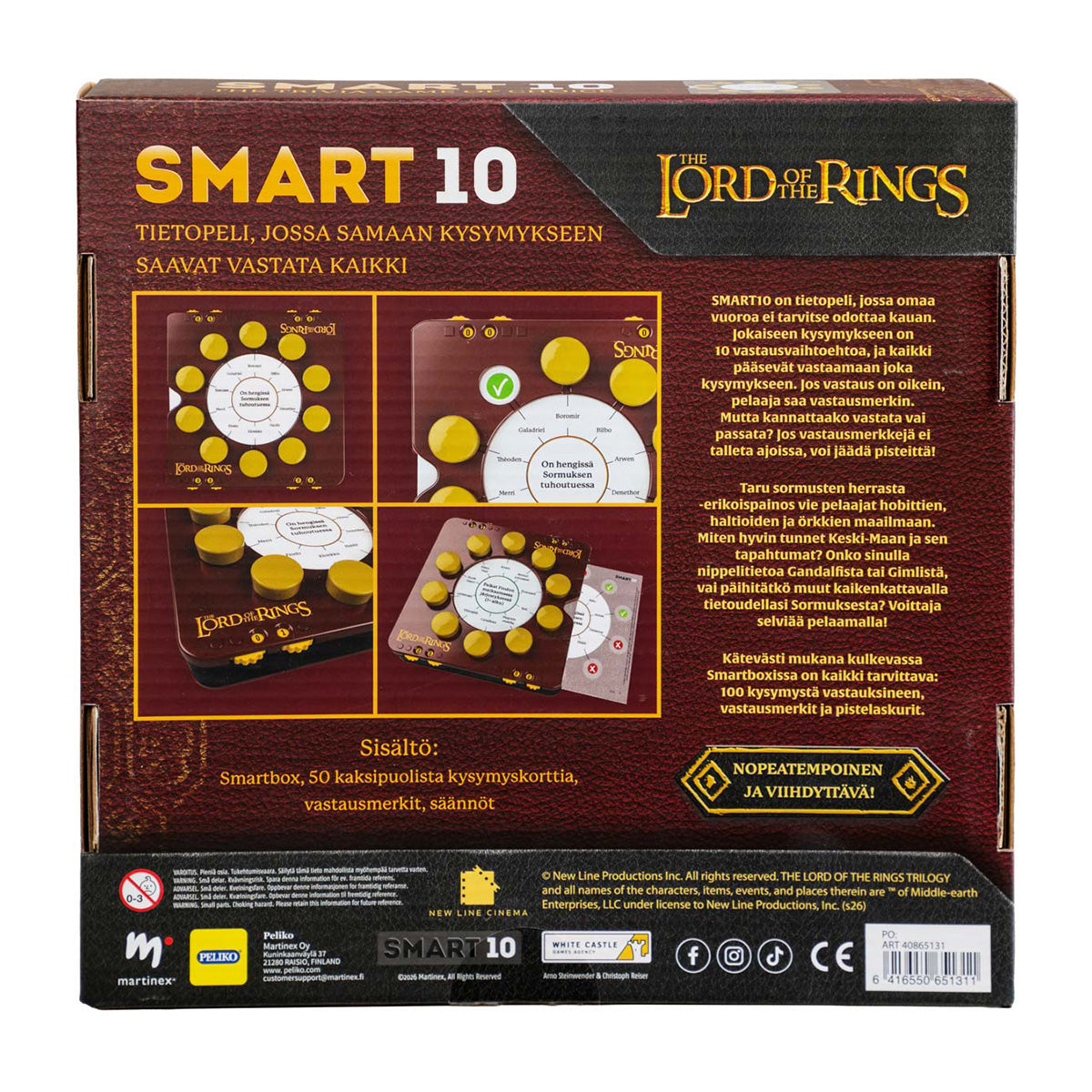 SMART10 Lord of the Rings (Suomi)